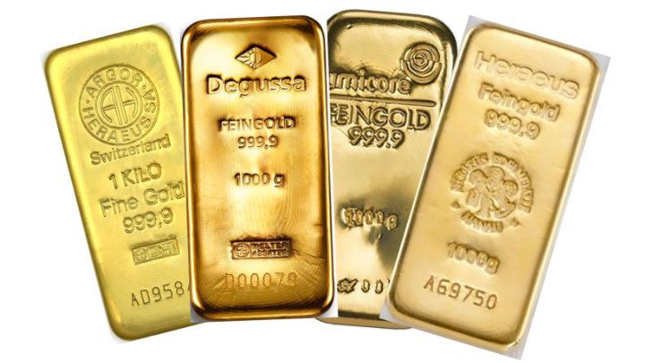 Goldbarren - 1000 Gramm 
