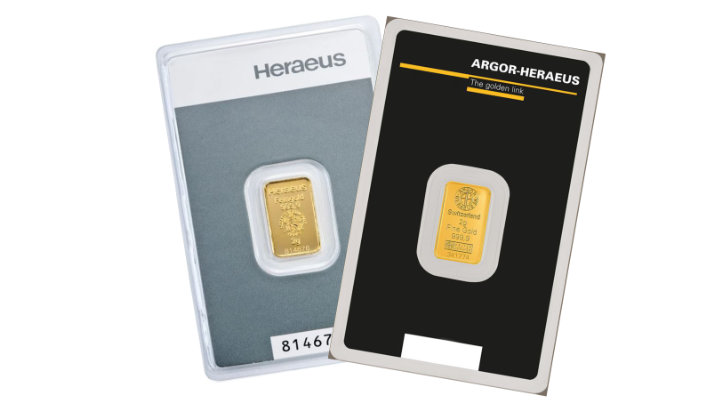 Goldbarren - 2 Gramm 