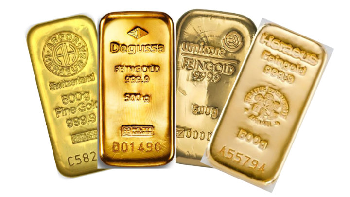 Goldbarren - 500 Gramm 