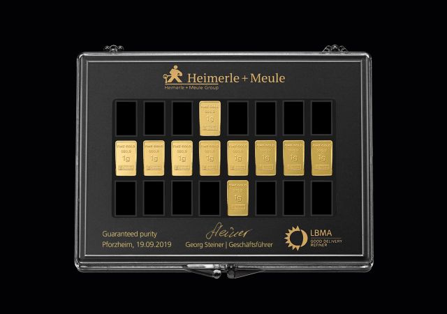 10 gr. Goldbarren - Unity Barren