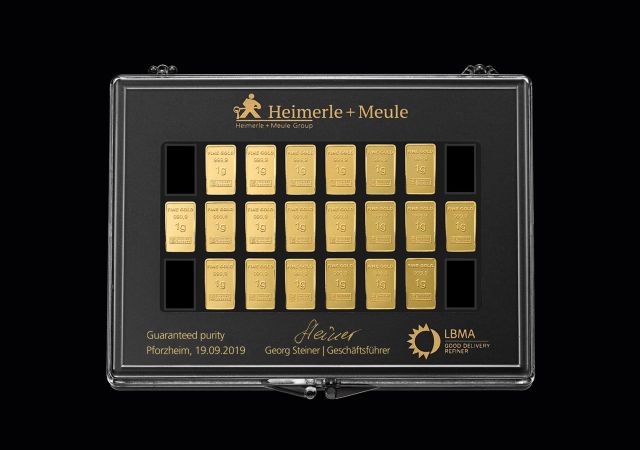 20 gr. Goldbarren - Unity Barren