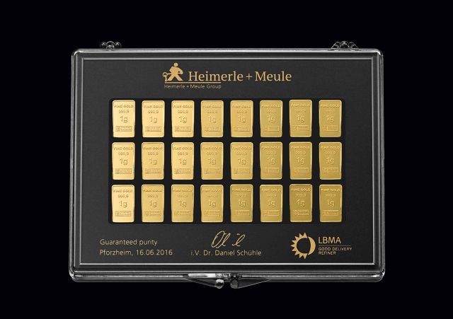 50 gr. Goldbarren - Unity Barren